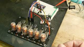 1804 I2C Nixie Display Project part 5 of 5 [upl. by Eikkin]