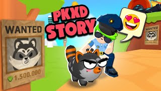 🔥 COPS vs RACCOON PET PK XD Story [upl. by Eseilana]