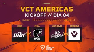 VCT Americas Kickoff  Fase de Grupos Dia 4 [upl. by Mairym]