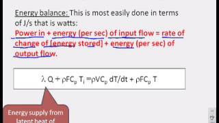 1st order modelling 11  heat exchanger [upl. by George]