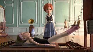 Ballerina Movie Clip ☆ Félicie Camilles Dance Battle ☆ Voiced By Elle Fanning Maddie Ziegler [upl. by Dene]