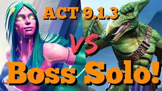 MCOC  ACT 913  Viv Vision Vs Sauron  Boss Solo [upl. by Ihab]