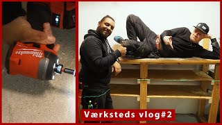 Værksteds vlog2  Ned med det gamle  Op med det nye😍✌ [upl. by Kylie161]