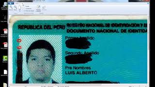 Forma Correcta de Escanear DNI y Firma [upl. by Harwill]