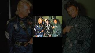 MJ meets Siegfried amp Roy world famous illusionists [upl. by Narhet255]