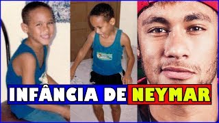 A Infância e Trajetória de Neymar Júnior  Até chegar no BARCELONA  HD [upl. by Anahsak]