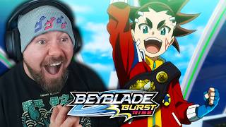 THE CHAMP IS ON THE SCENE FIRST TIME WATCHING  Beyblade Burst Rise Episode 1011 REACTION [upl. by Lust]