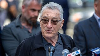 ‘Instant karma’ Robert De Niro stripped of leadership award after Trump outburst [upl. by Alamap]