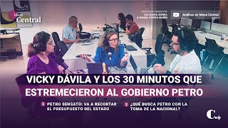 Vicky Dávila y los 30 minutos que estremecieron al gobierno Petro  El Colombiano [upl. by Seiber]