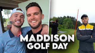 I Played In James Maddisons Golf Day With Oxlade Chamberlain amp This Happened [upl. by Ariaes]