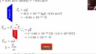 Millikans Oil Drop Experiment with Calculations [upl. by Nitsugua284]