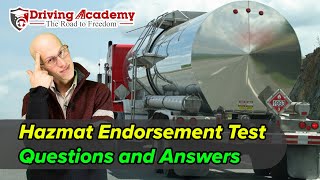 CDL Hazmat Test 2024 Questions with Explained Answers [upl. by Fabian]