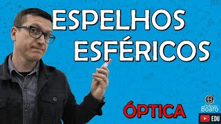 ESPELHOS ESFÉRICOS  ÓPTICA  Professor Boaro [upl. by Poppy645]