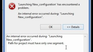 Fixing of Eclipse ADT error quotAn internal error occurred during Launching New configurationquot [upl. by Ardnael]