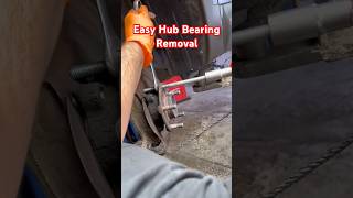 Easy Hub Bearing Removal Tutorial [upl. by Aivizt]