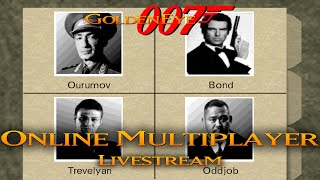 GoldenEye 007 N64  Online Multiplayer Livestream 3 [upl. by Dahsra]