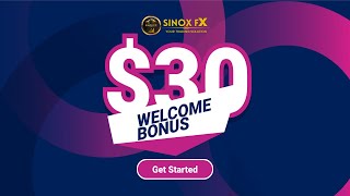 Forex Free 30 USD Welcome Bonus by SINOX FX  Fxdailyinfo [upl. by Otinauj]