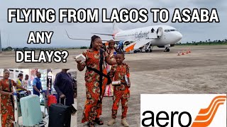 Fly Aero Contractors With Us  Lagos To Asaba  Cheapest Nigeria Local Flights [upl. by Ahtnamys]