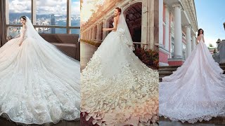 2019 Most Beautiful Luxurious Bridal Dress Collection  Gorgeous Wedding Dresses [upl. by Nahshu]