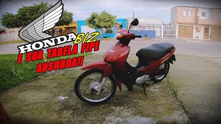 Honda Biz C100 2005 E SUA TABELA FIPE ABSURDA  Gopro Hero 7 Black [upl. by Eada]