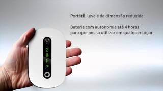 Vodafone Mobile Wi Fi R206  Apresentação de Equipamento [upl. by Reinhard]