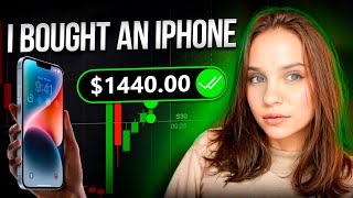 📲✔️ I Earned a New iPhone in 2 DAYS 📈 Binary Options Quotex  Quotex Trading Strategy [upl. by Yllehs]