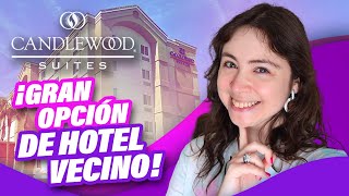 ¡TOUR POR HOTEL CANDLEWOOD SUITES EN DISNEYLAND  HOTEL VECINO EN ANAHEIM [upl. by Ryann]