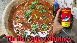 Easy Tin Fish Recipes Canned Mackerel Recipe Tin fish Chutney or Curry in 10 mins [upl. by Favianus178]