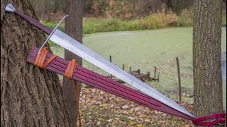 Lukas MästleGoer Swordmaker  Oakeshott Type XVIIIc Sword and Adam Dörflinger 3Wunder Scabbard [upl. by Yeo]