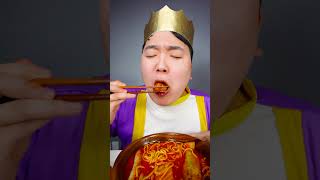 Spicy Food Challenge Lobster Kielbasa Sausage Mukbang  TikTok Funny Videos  HUBA shorts [upl. by Nivle]