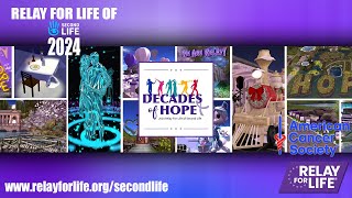 Relay For Life of Second Life 2024 Opening Weekend [upl. by Avlem]