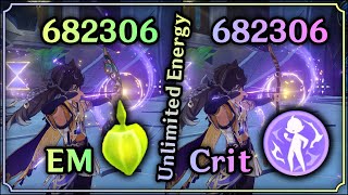 EM vs Crit Sethos But With UNLIMITED Energy Charged Attack DPS Damage Showcase  M0har1b [upl. by Ernestus]