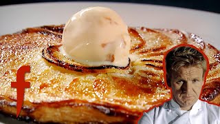 Gordon Ramsays Apple Tart With Ice Cream EASY amp DELICIOUS  The F Word [upl. by Axela]