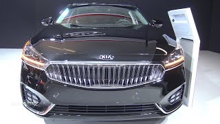 2018 KIA Cadenza Premium  Exterior And interior Walkaround  2018 Montreal Auto Show [upl. by Anatnahs]