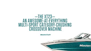 2017 MasterCraft XT23  CROSS LIKE A BOSS [upl. by Helbonia290]