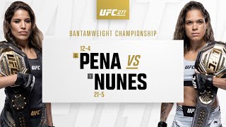 UFC 277 Amanda Nunes vs Julianna Pena 2 HIGHLIGHTS [upl. by Lowe]