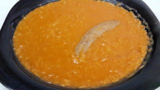 Soupe aux lentilles et Merguez  طبيخة تونسية بالمرقاز [upl. by Ecineg]