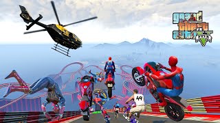 GTA 5 Ragdolls Spiderman CompilationP26Euphoria Physics Fails Jumps Funny Moments 0026 [upl. by Irik]