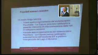 Giuseppe Sappa  Aspetti critici nella gestione delle risorse idriche nel Lazio [upl. by Ayim]