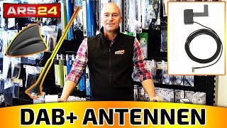 DAB Antenne für guten Empfang Auto I Splitter  Scheibenklebeantenne [upl. by Naoma]