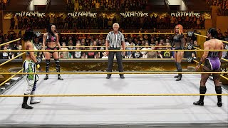 Rhea Ripley vs Bayley vs Cora Jade vs Becky Lynch  WWE Womens Championship Match [upl. by Olodort640]