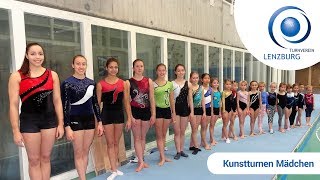 TV Lenzburg Turnshow 2017 Riegenvorstellung Kunstturnen Mädchen [upl. by Sesiom470]