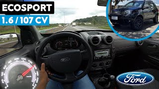 ECOSPORT 16 FREESTYLE  É BOA ANDA BEM VALE A PENA COMPRAR EM 2022 TESTE ACELERANDO NA ESTRADA [upl. by Eigla]