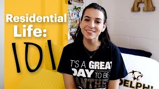 Whats it like to live at Adelphi Tour a residence hall and find out [upl. by Floro]