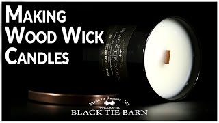 Wood Wick Candle Tutorial For Beginners  Making Wooden Wick Candles At Home  Candle Making Tips [upl. by Grous67]