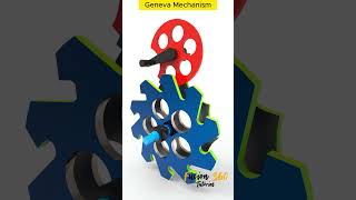 Geneva Mechanism 2 cad 3d fusion360 cad solidworks mechanisml mechanical engineering [upl. by Pippas]