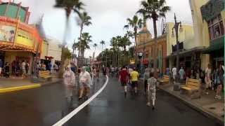 Walt Disney World Disneys Hollywood Studios Walking around in the rain May 18th 2012 [upl. by Aekan149]