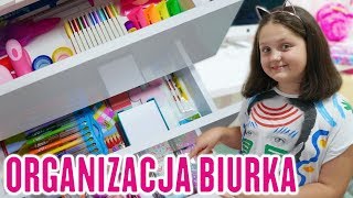 ORGANIZACJA MOJEGO BIURKA 📚 BACK TO SCHOOL 🏫 [upl. by Vyner]