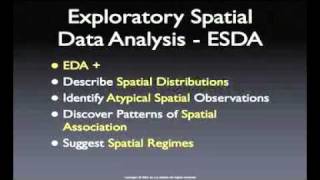 Exploratory Spatial Data Analysis [upl. by Kragh539]