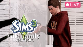 just vibing・the sims 3 hale family livestream 17 [upl. by Damek577]